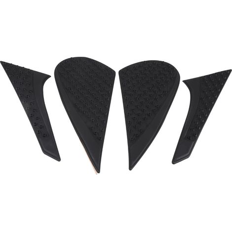 Patins antidérapants pour réservoir moto - 1 paire - Kawasaki Z800 2013-2016 - Noir - Matériau caoutchouc haute qualité (1/5)