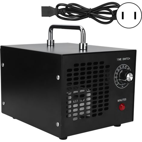 Tragbarer 10-g-Ozongenerator, Luftreiniger mit Ozonisator und Timer zur Geruchsbeseitigung. 110-V-US-Stecker. (1/5)