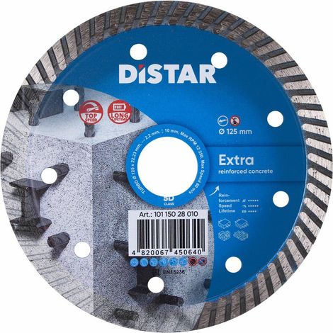 Disco Distar extra diamantato 125 x 2,2 x 22,23 mm turbo (1/2)