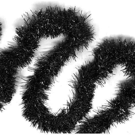 Guirlande En Lamelles Métalliques - Guirlande De Noël En Feuille D'argent - Décoration Murale Pour Arbre De Noël Fête Anniversaire Intérieur Extérieur - 5 M (1/5)