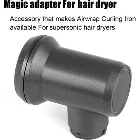Adaptateur - Pour Sèche-Cheveux Et Fer À Friser - Permet Le Partage D'Accessoires Entre Appareils - 1 Pièce (1/5)