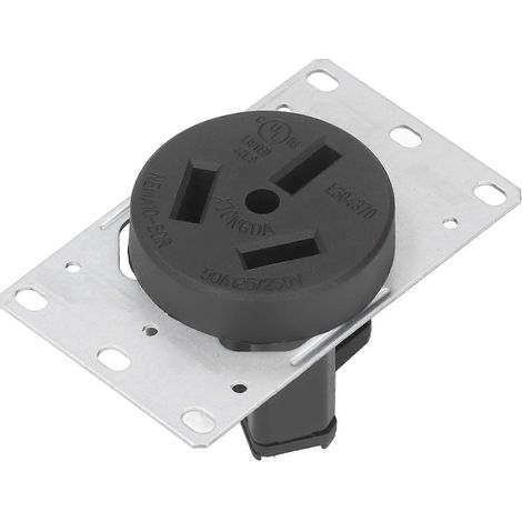 Steckdose, US-Standard, 3-Loch, 50 A, 125 V/250 V, NEMA 10-50R für den Hausgebrauch