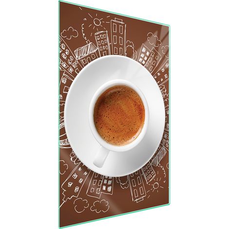 TAGLIERE IN VETRO 35x52 Caffè (1/5)
