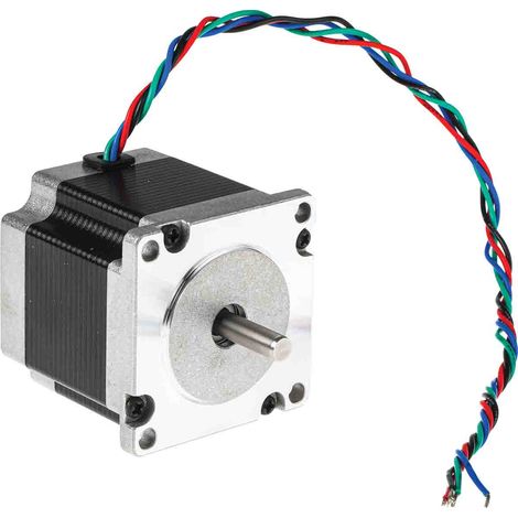 Moteur pas-à-pas RS PRO, 2,5 V, dia.de l'arbre 6.35mm ( Prix pour 1 ) (1/2)