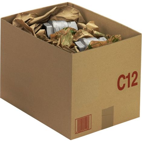 Couvercle pour carton palettisable C - 400 x 300 x 50 mm - COLIS 20 COUVERCLE (1/5)