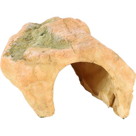 Cachette pour poissons en résine, abri confortable et inaltérable, pour aquarium et reptiles GS0622 (1/5)