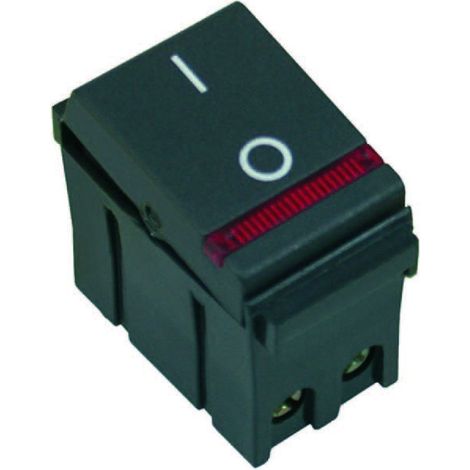 Interruttore bipolare luminoso arc - 16ax 250v (7812.2) - 6 pz