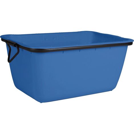 Mörtelkübel 200 l, blau, kranbar