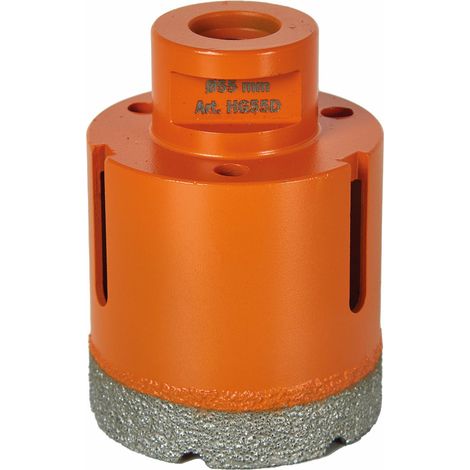 Fresa foretto diamantata 55 mm gres marmo granito smerigliatrice Battipav hg55d