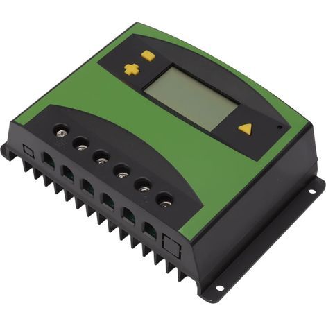 AIDUCHO Controlador de carga solar inteligente de 12V 24V 60A, regulador de batería para panel solar con pantalla LCD (1/5)