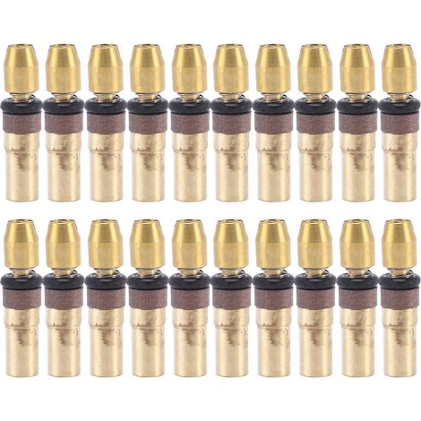 20 têtes de piston à trois étages en cuivre haute pression, compatibles avec les composants de piston de pompe haute pression de 6 mm 30 MPa. (1/5)