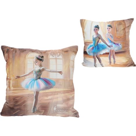 Carmani, cuscino con imbottitura/cerniera 50x50cm - Laura Lozano/Little Ballerinas (1/3)