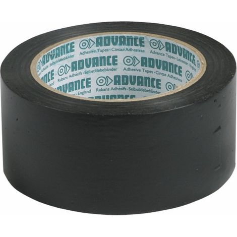 Ruban adhésif PVC isolant noir 50mmx33m - DIFF