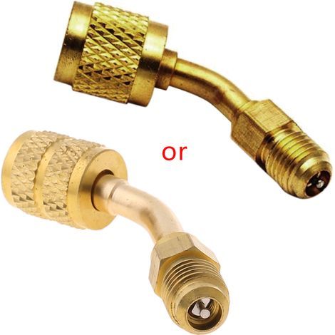 Charging adapter for air conditioning and refrigeration R410 fluoride safety control 1/4 tool for home refrigeration - AquaForge