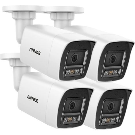 Caméra Réseau, Résolution 8MP, Détection Intelligente à Double Lumière, 4PC I91DL (1/2)