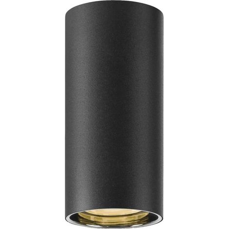 [NEUWERTIG] B-Ware Slv Deckenleuchte Leuchte Asto Tube Gu10 10 W Schwarz 1006439