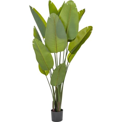 Accessorio Decorativo per Interni Pianta Finta in Materiale Sintetico 187 cm Banana Tree
