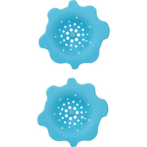Filtre Pour Évier - En Silicone Souple - Forme Fleur - Pour Drain Standard - 1 Pièce (1/5)