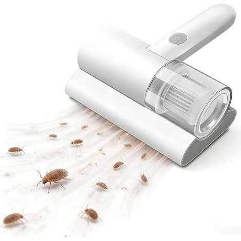 Aspirateur anti-acariens pour matelas, lumière UV-C, 20 kPa, aspirateur à (1/2)
