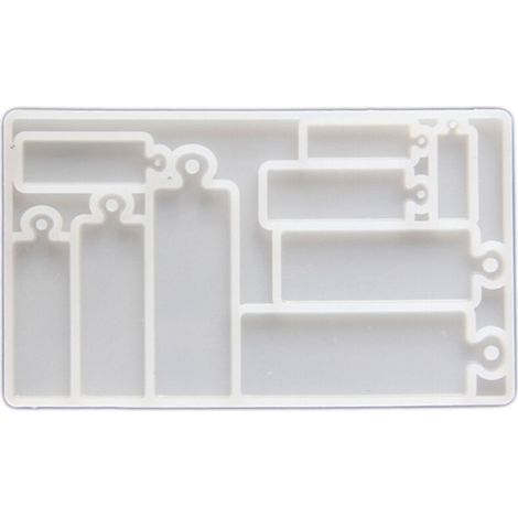 Moldes de silicona multiusos para hornear, 9 cavidades, tamaño pequeño-C (1/2)