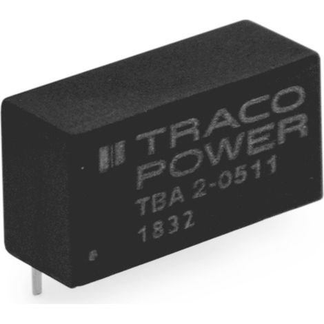 TracoPower TBA 2-0513 DC/DC-Wandler, Print   130 mA 2 W Anzahl Ausgänge: 1 x Inhalt 1 St.