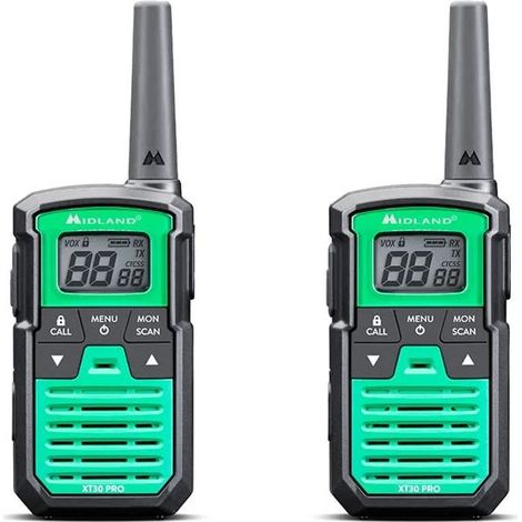 Talkie-walkie Midland XT30 Pro Noir/Vert-Online Store (1/5)