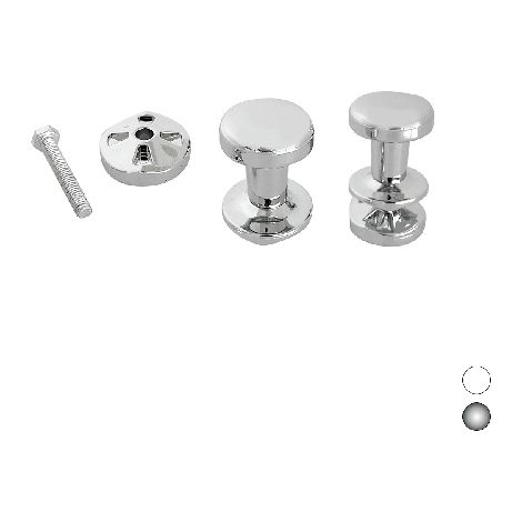 COPPIA APPENDINI PER TERMOARREDO- Cromo- ERCOS- pezzi 1