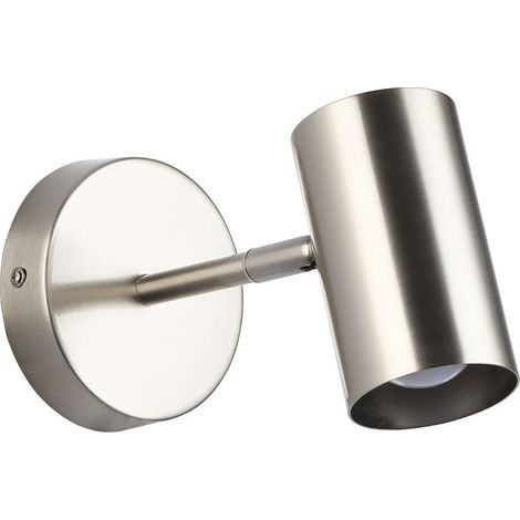 Aplique De Pared Interior Orientable "Gian" - E27 - Cromo (1/5)