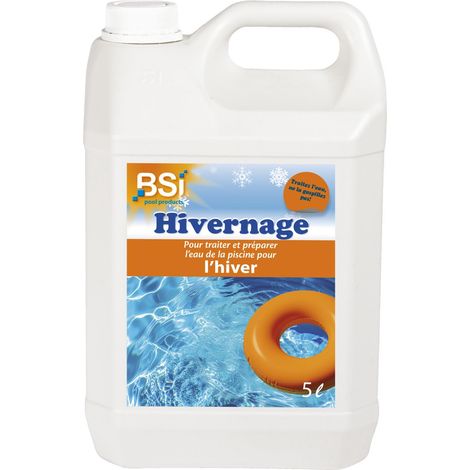 Hivernage Liquide Pour Hiverner l'Eau De Piscine Contre La Saleté Et Les Dépôts 5L Bleu (1/5)