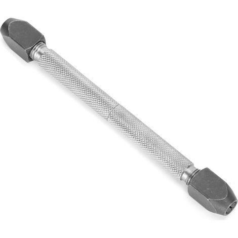 Étau à broche en acier de haute précision, foret torsadé, accessoire pour perceuse à main et réparation de montres