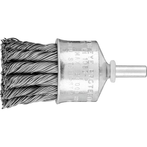 PFERD TOOLS POS Pinselbürste gezopft PBG Ø30mm Schaft-Ø6 mm Stahl-Draht-Ø0,50 10 Stk (1/5)