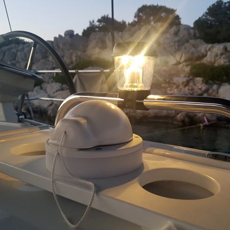 Feu de mouillage sur balcon LED Solaire - NUOVA RADE -