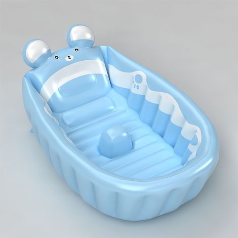Baignoire gonflable, baignoire pour bébé pour tout-petit,Baignoire de voyage - Bassin de douche de voyage à séchage, piscine à air pour la garderie à domicile