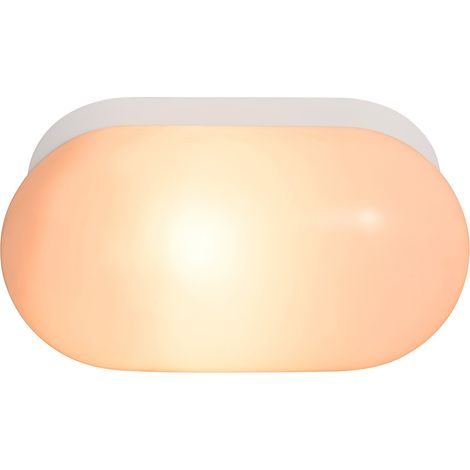 Applique murale FOAM  Matière plastique Blanc, H.21.75 - IP44 - E27 /Nordlux Intérieur (1/4)