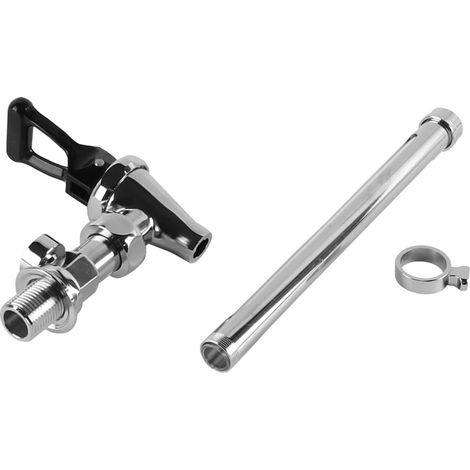 Robinet de Chauffe-Eau avec règle de Niveau d'eau Fenêtre de visée en Verre Transparent Indicateur de Niveau d'eau pour Une Mesure précise (1/5)