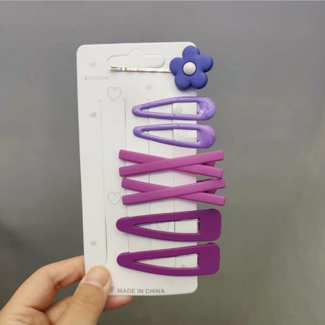 Pinzas para el cabello con forma de cocodrilo, pinzas para el cabello con forma de pico de pato para mujeres y pasadores para el cabello, pinzas para el cabello con flequillo ladeado (1/5)
