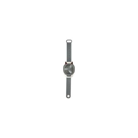 Mini-Ventilator in Uhrenform, USB-aufladbar, mit bunten Lichtern und 3 Geschwindigkeitsstufen, ideal für Kinder. Abnehmbarer Tischventilator mit bunten Lichtern. (1/5)