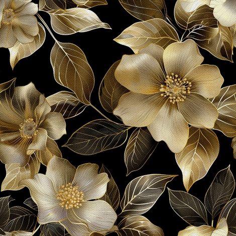 Tela decorativa para exteriores Oxford - Motivo floral I DX5576 (1/5)