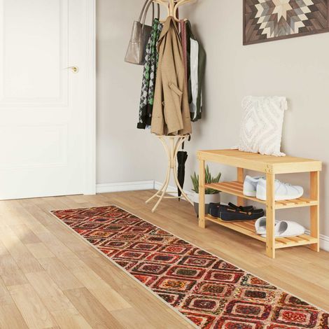 vidaXL  Rug Runner  MARSA Multicolour 50 x 250 cm Polyester and PVC