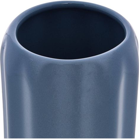 Portacepillos de dientes colorama de cerámica, d. 8 x h. 12 cm, azul - 5five (1/2)