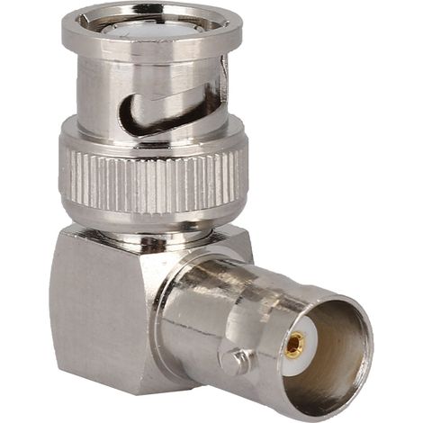 Câble Adaptateur BNC Mâle à Femelle Angle Droit pour Vidéo (1/5)