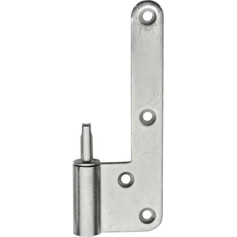 Bourg MERMIER Lama maschile per cerniera in legno acciaio zincato 130 mm