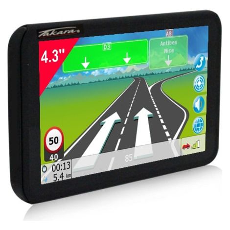 TAKARA GP83CAV. GPS 4.3. 16 pays - Cartes gratuites a vie