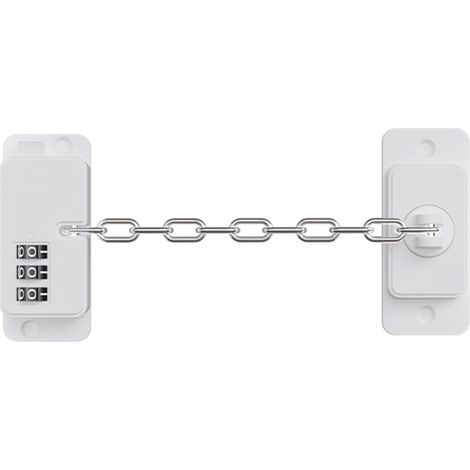 Verrou Pour Porte De Refrigerateur - Serrure A Combinaison 3 Chiffres Sans Clef - Pour Refrigerateur Congelateur Armoire - 1 Unite (1/4)