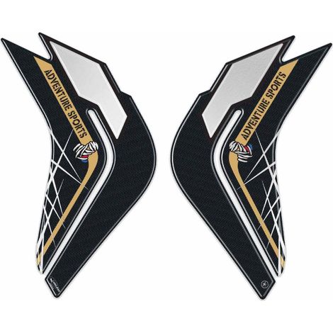 2 PROTEZIONI LATERALI GEL 3D compatibili x MOTO HONDA AFRICA TWIN ADVENTURE 2019 (1/4)