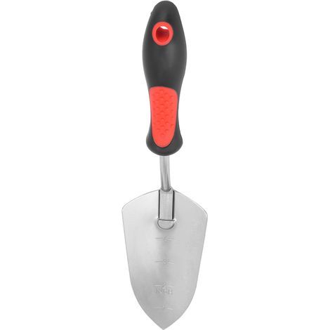Pelle jardin 340mm – chromé plaqué – creuser plantation – accessoire jardinage (1/5)