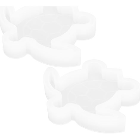 2Pcs Tortoise Mould Silicone Marine DIY Jewelry Accessories Storage Desktop Decoration (1/5)