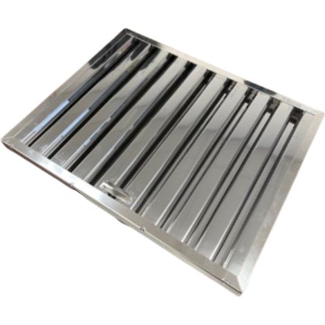 Filtre chicane L500xH400xP25mm compatible hotte ventil eco sogood