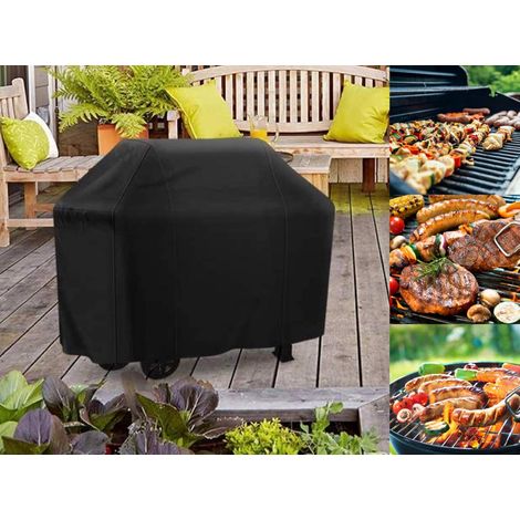 couverture de barbecue SNombre(80 x 66 x 100 cm)noir (1/4)