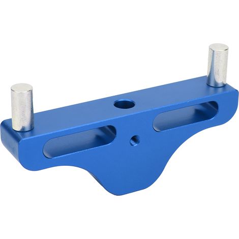 Outil de traçage central en alliage d'aluminium pour le travail du bois, outil auxiliaire de menuiserie, bleu (1/5)